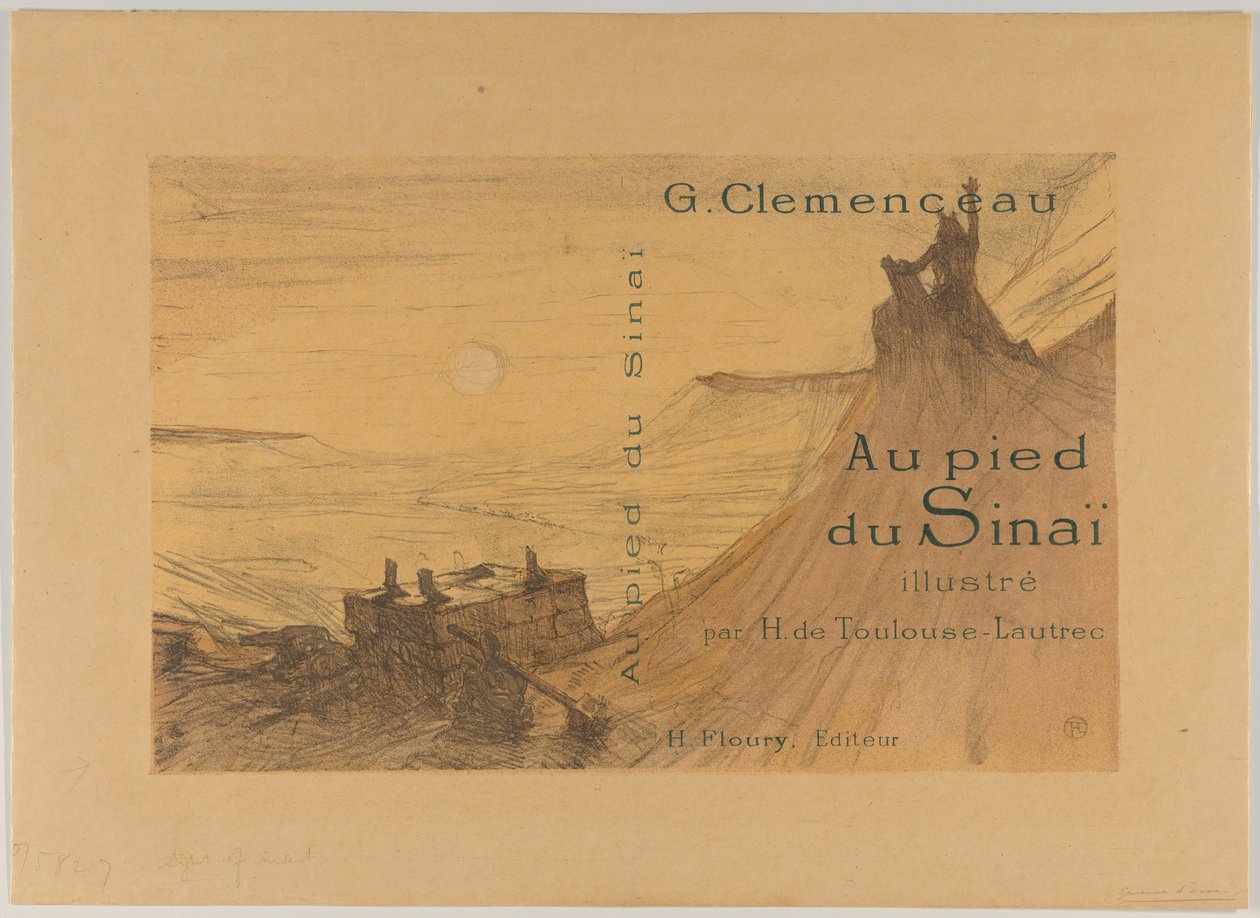 Am Fuße des Sinai da Henri de Toulouse-Lautrec