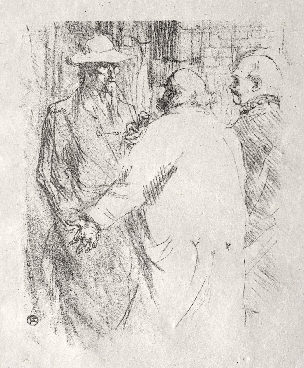 Ai piedi del Sinai: Clemenceau a Busk da Henri de Toulouse-Lautrec