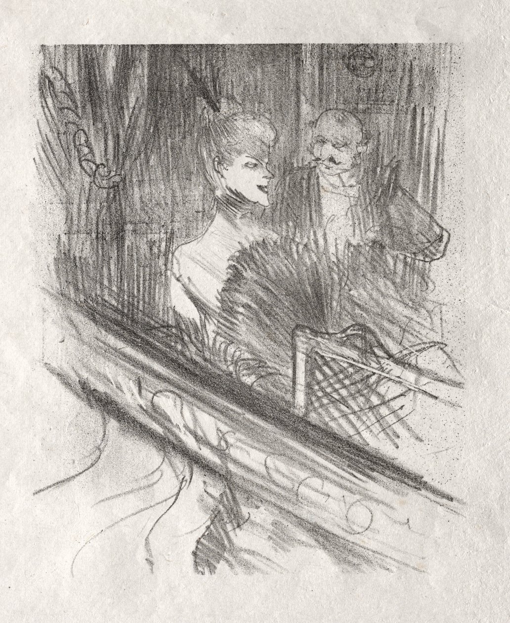Ai piedi del Sinai: Il Barone Mosè da Henri de Toulouse-Lautrec
