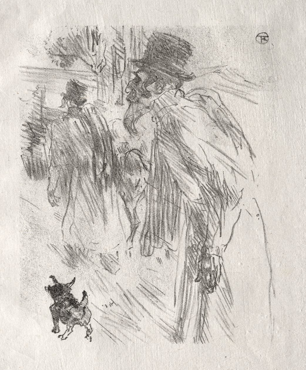 Ai piedi del Sinai: Gli ebrei polacchi, Carlsbad da Henri de Toulouse-Lautrec