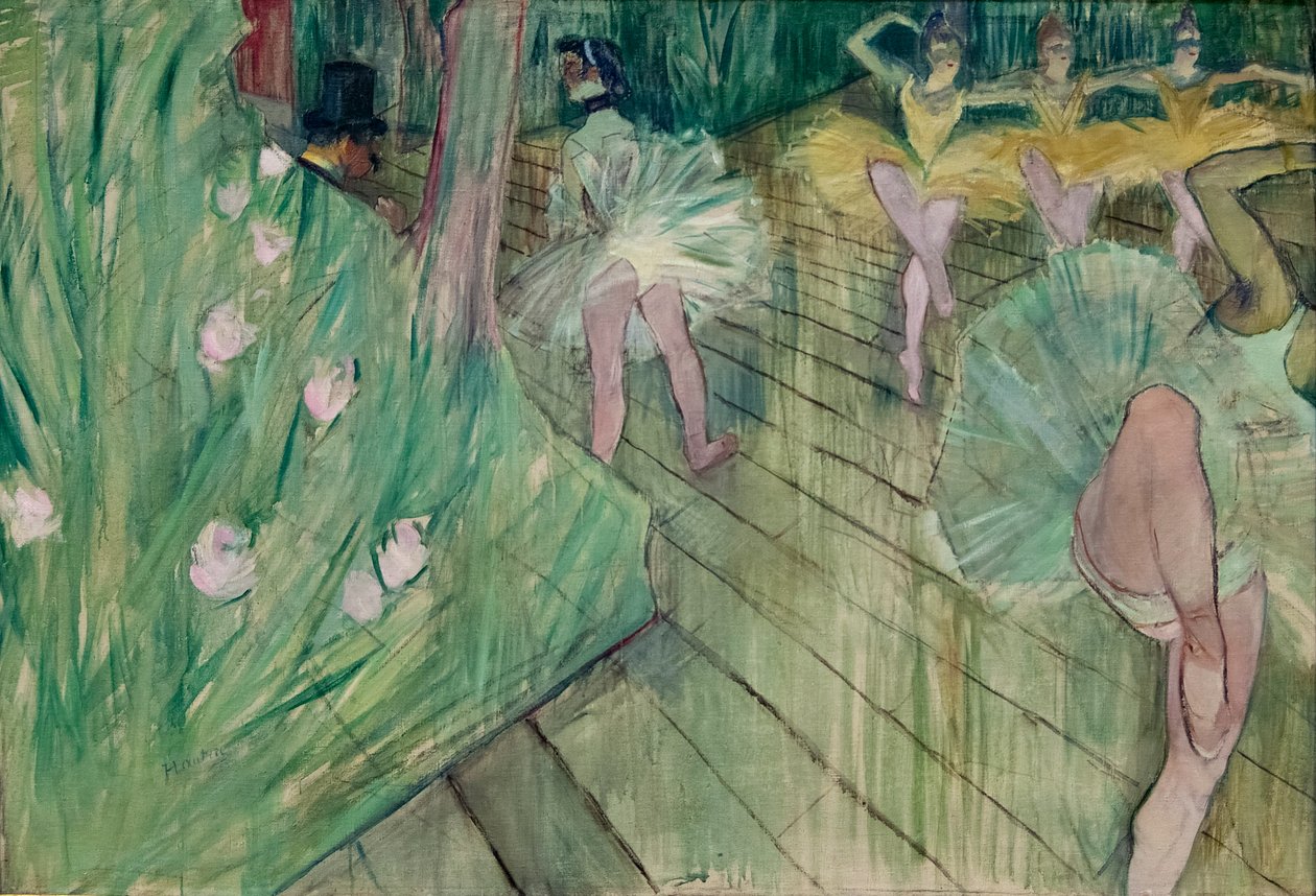Scena di balletto da Henri de Toulouse Lautrec