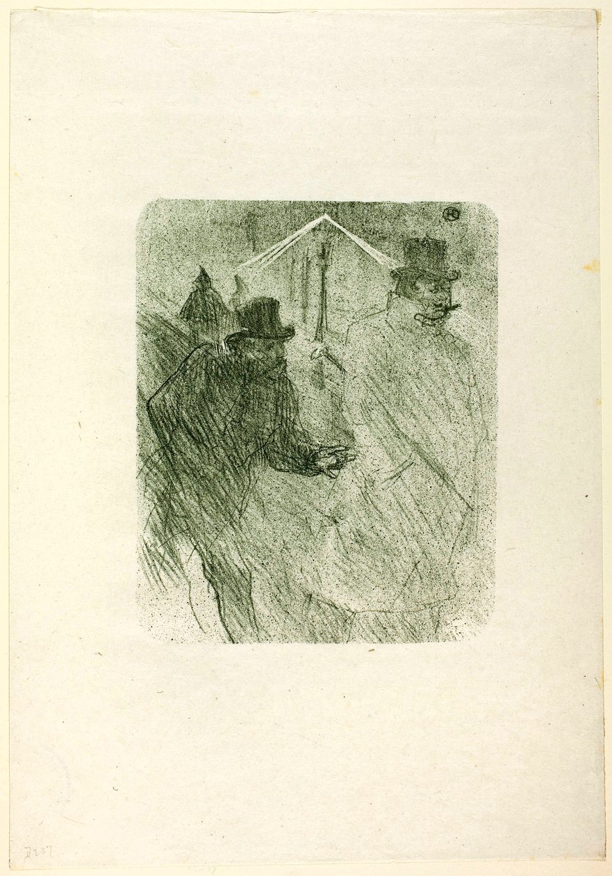 Barone Mosè che supplica, da Ai piedi del Sinai da Henri de Toulouse-Lautrec