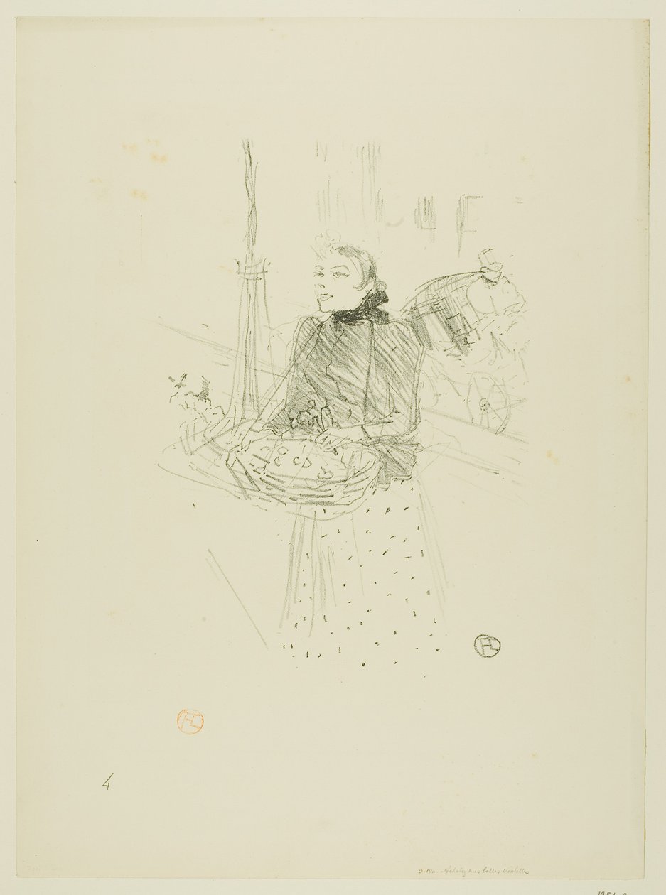 Compra le mie belle violette, da Mélodies de Désiré Dihau da Henri de Toulouse-Lautrec