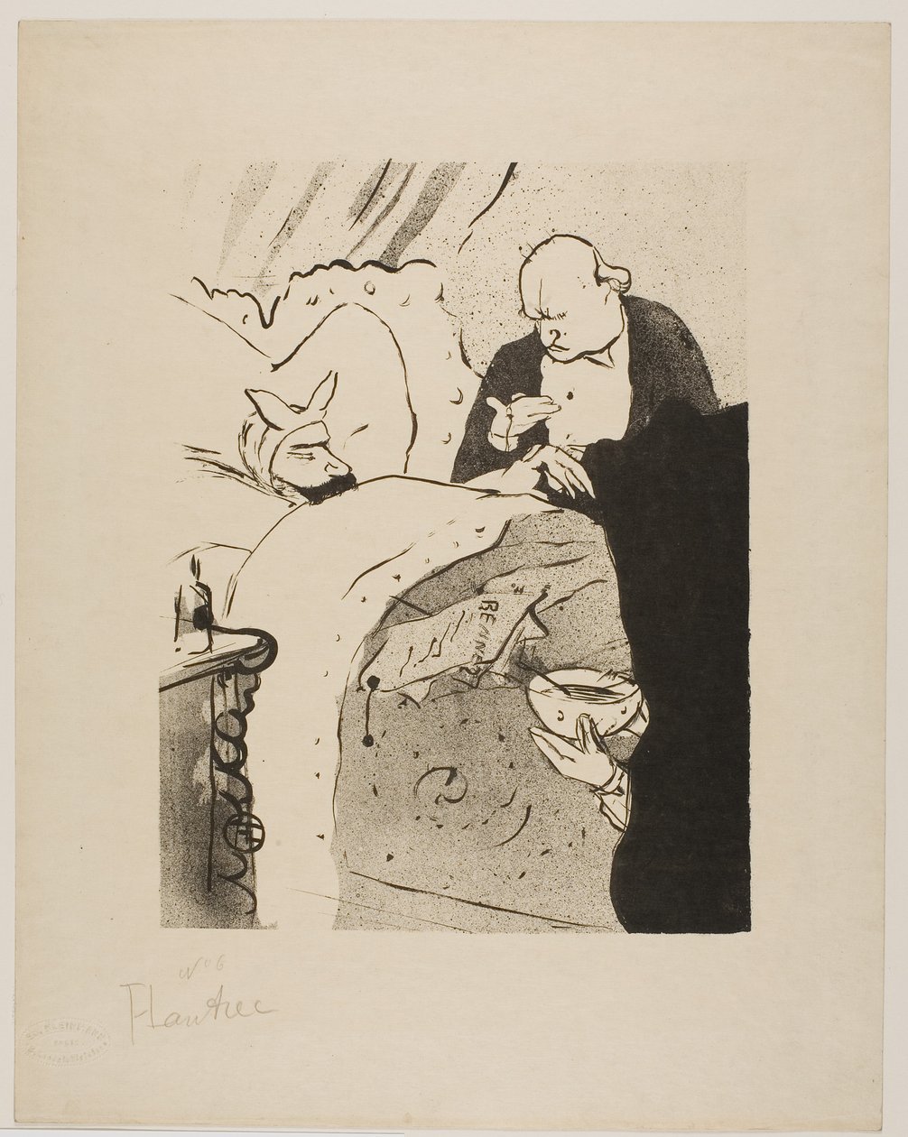 Carnot è malato! da Henri de Toulouse-Lautrec