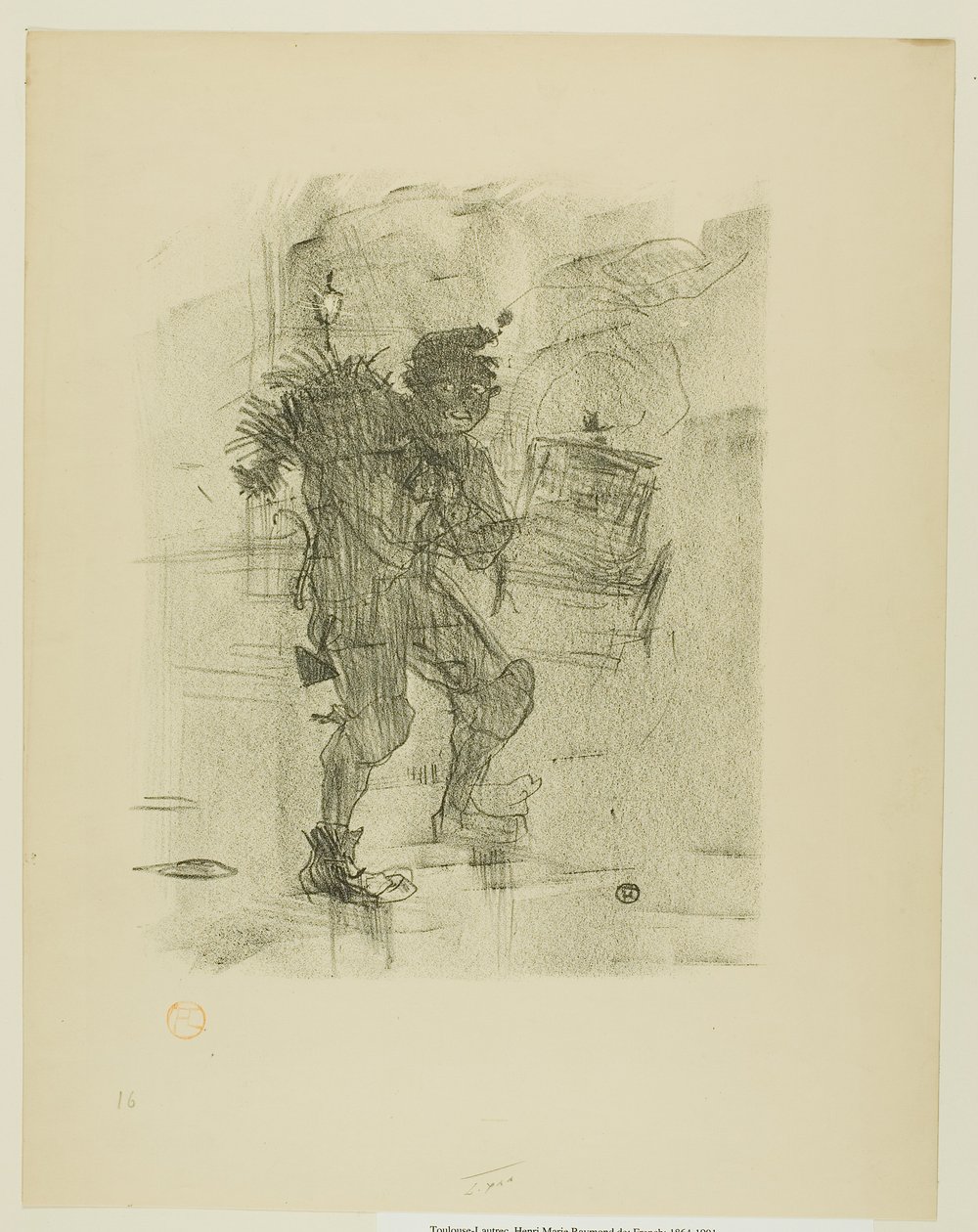 Ballata di Natale, da Mélodies de Désiré Dihau da Henri de Toulouse-Lautrec