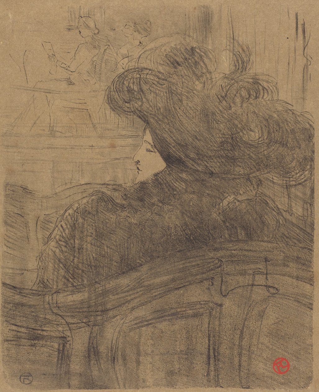 Cléo de Mérode da Henri de Toulouse-Lautrec