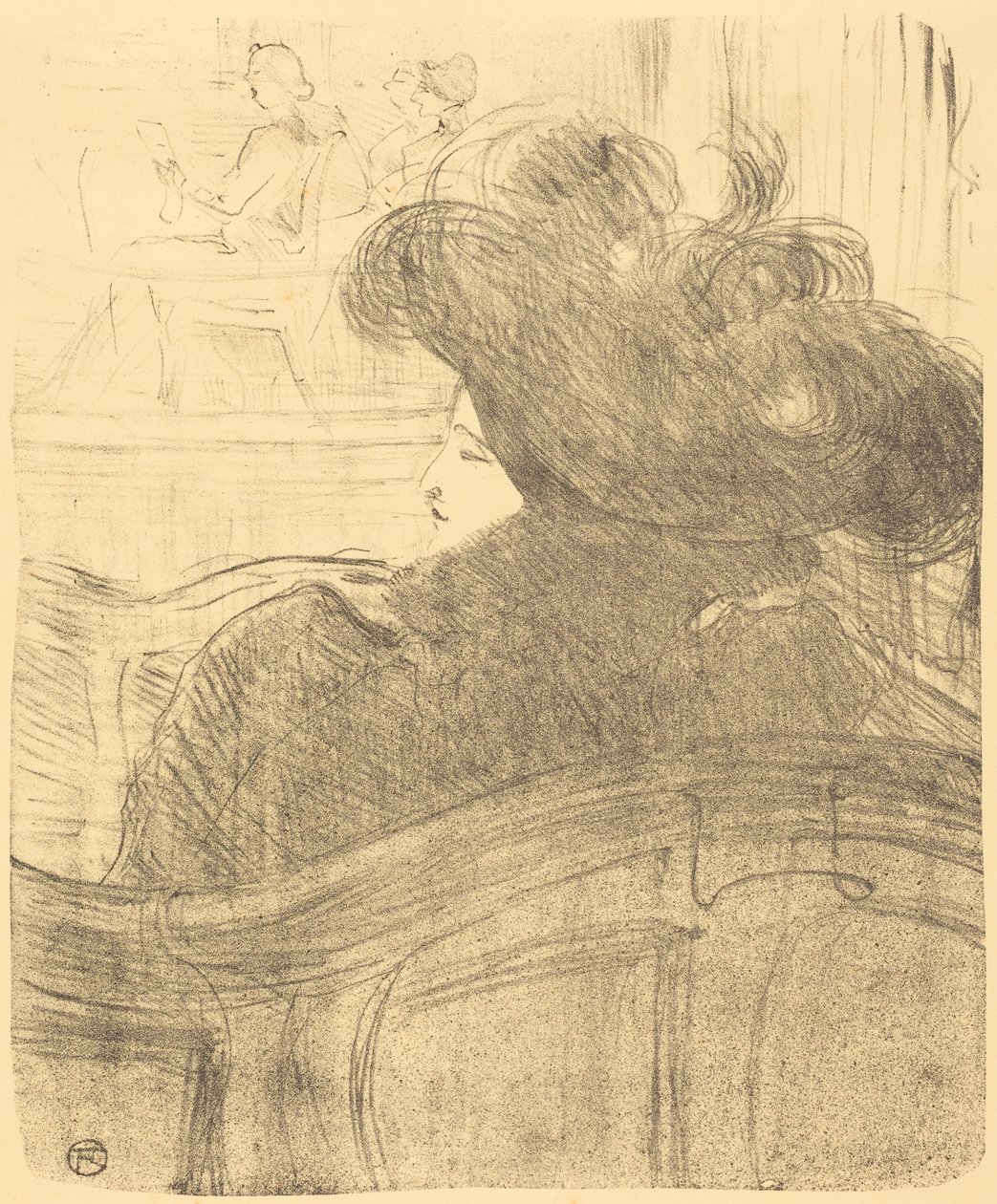 Cléo de Mérode da Henri de Toulouse-Lautrec