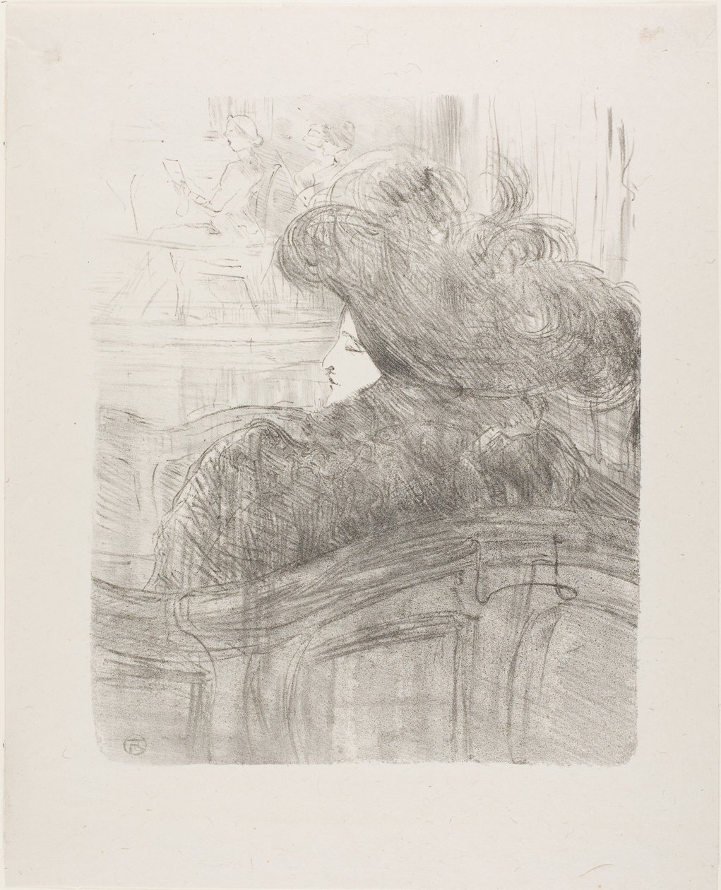 Cléo de Mérode, da Treize Lithographies da Henri de Toulouse-Lautrec