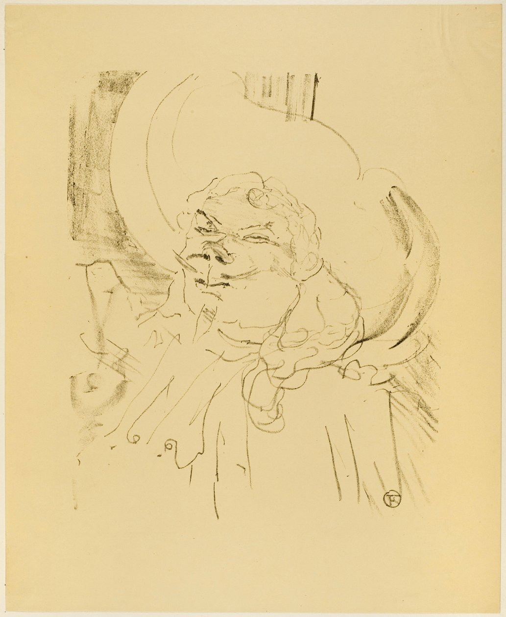 Coquelin il Vecchio, da Treize Lithographies da Henri de Toulouse-Lautrec