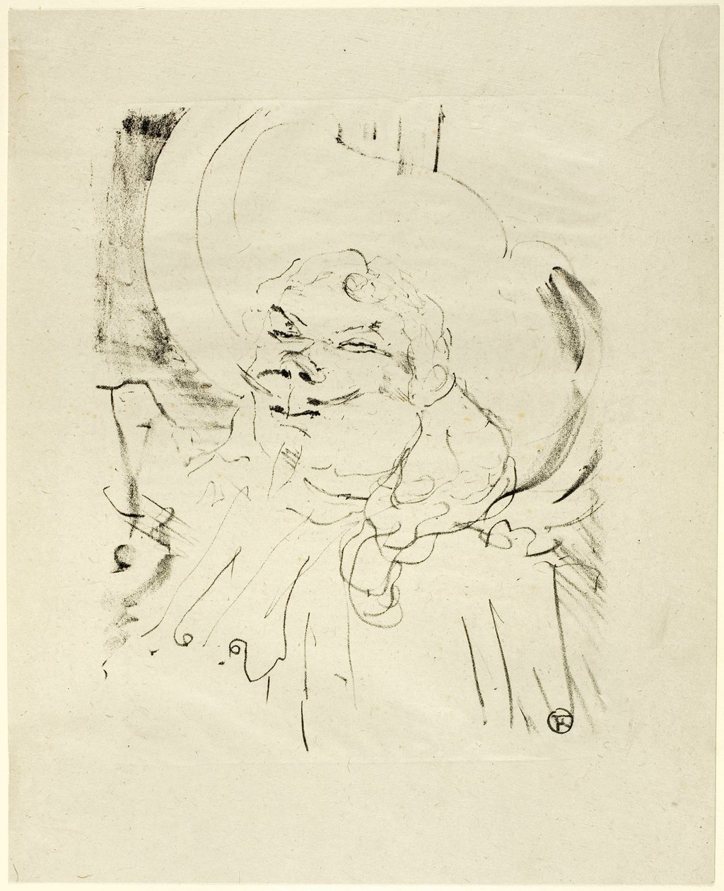 Coquelin il Vecchio, da Treize Lithographies da Henri de Toulouse-Lautrec