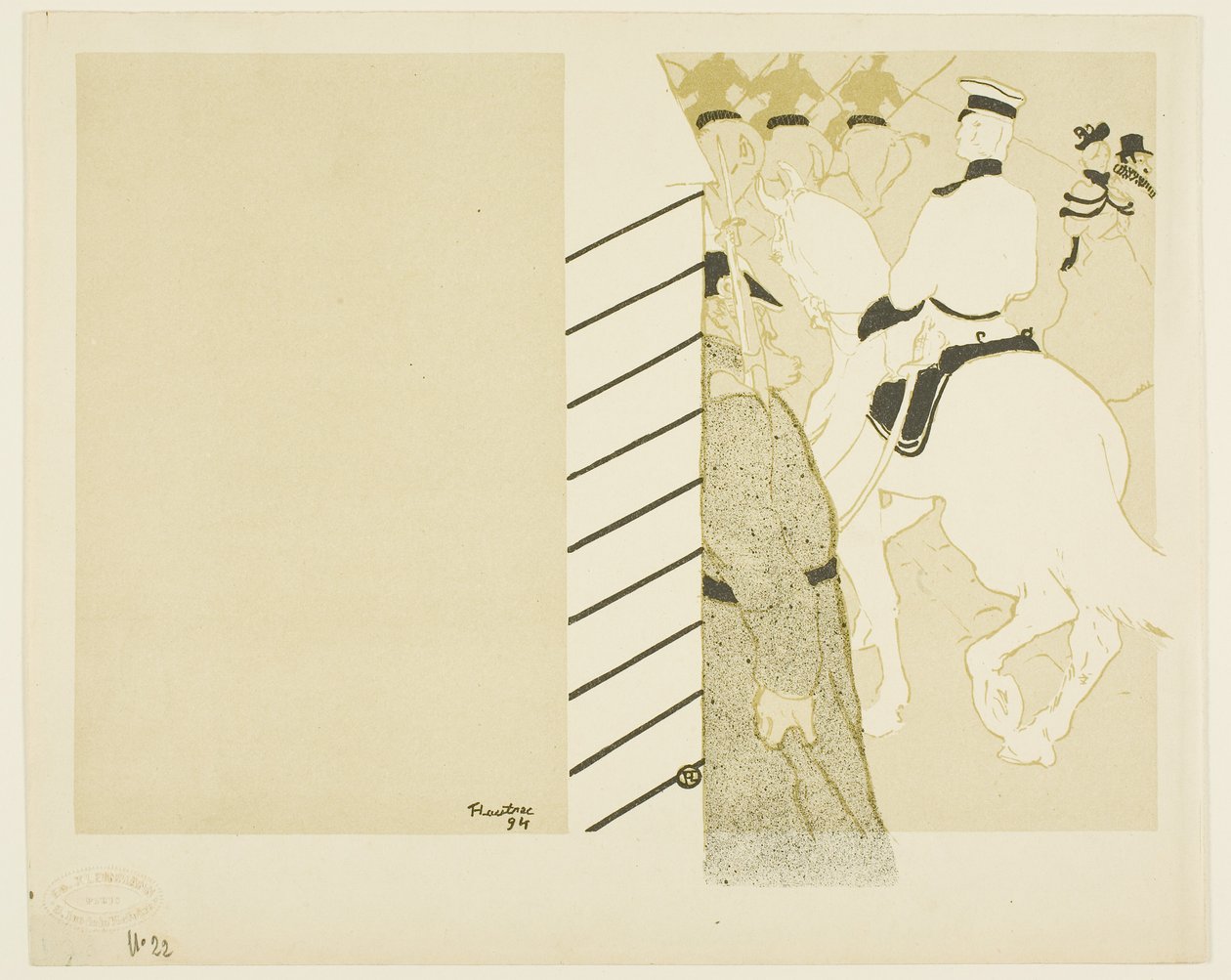Copertina di Babylon of Germany da Henri de Toulouse-Lautrec