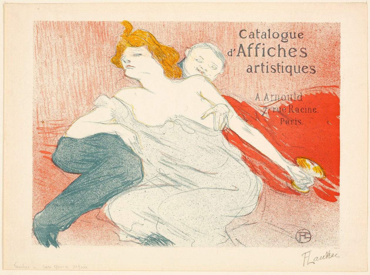 Dissolutezza (seconda tavola) da Henri de Toulouse-Lautrec