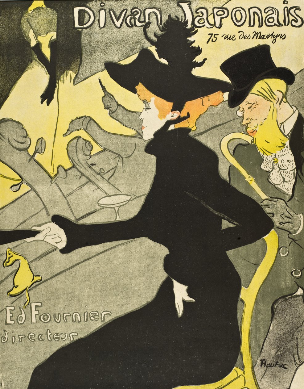 Divan Japonais da Henri de Toulouse-Lautrec