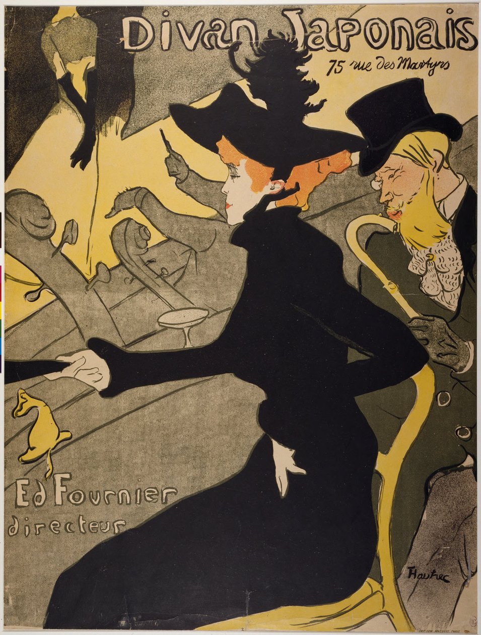 Divan Japonais da Henri de Toulouse-Lautrec