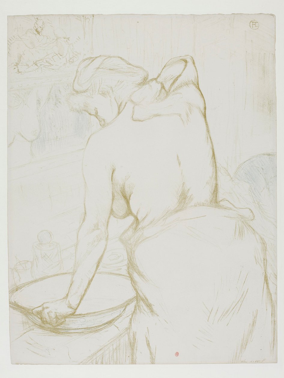 Loro: Donna che si lava da Henri de Toulouse-Lautrec
