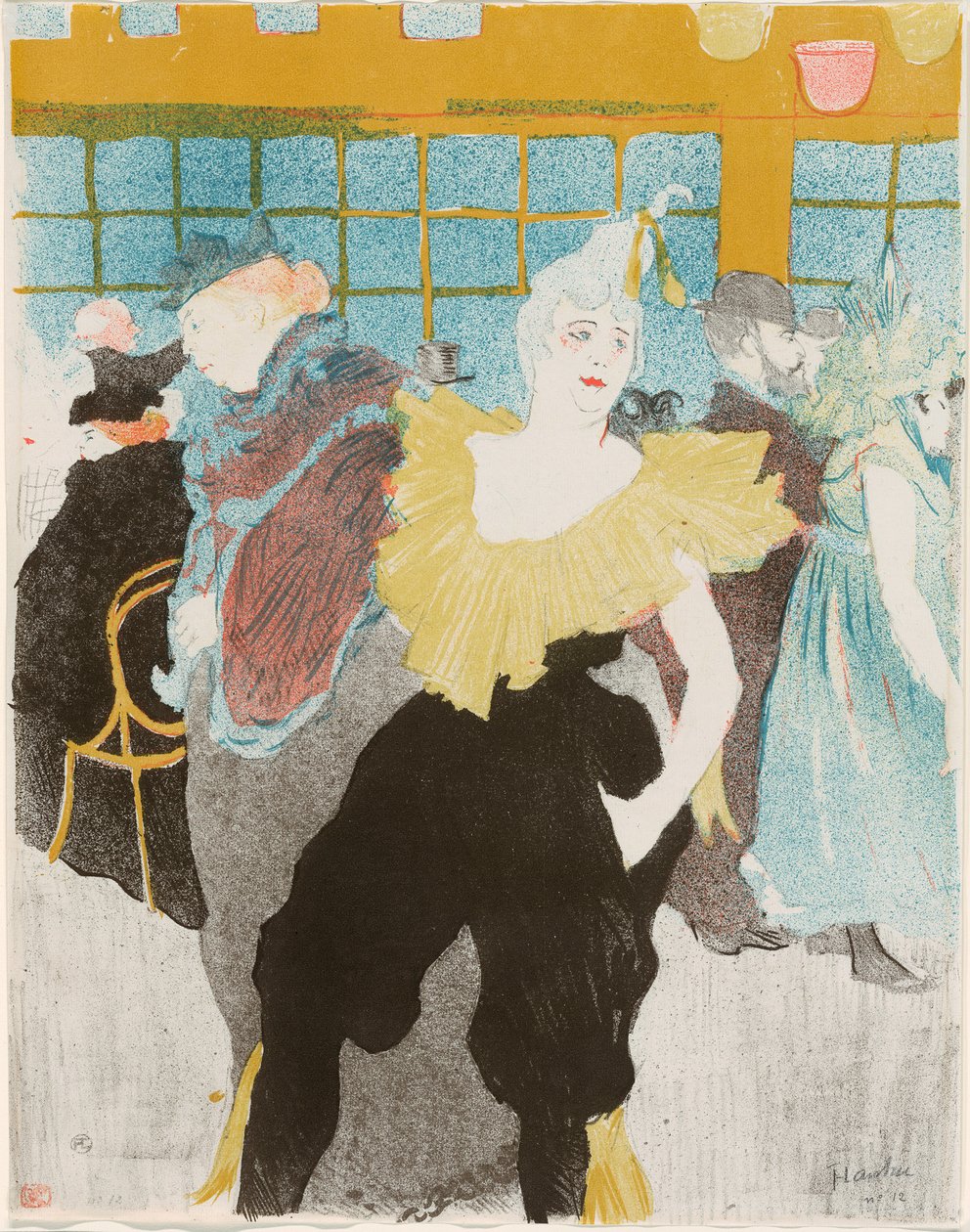 Elles: La Clownesse da Henri de Toulouse-Lautrec