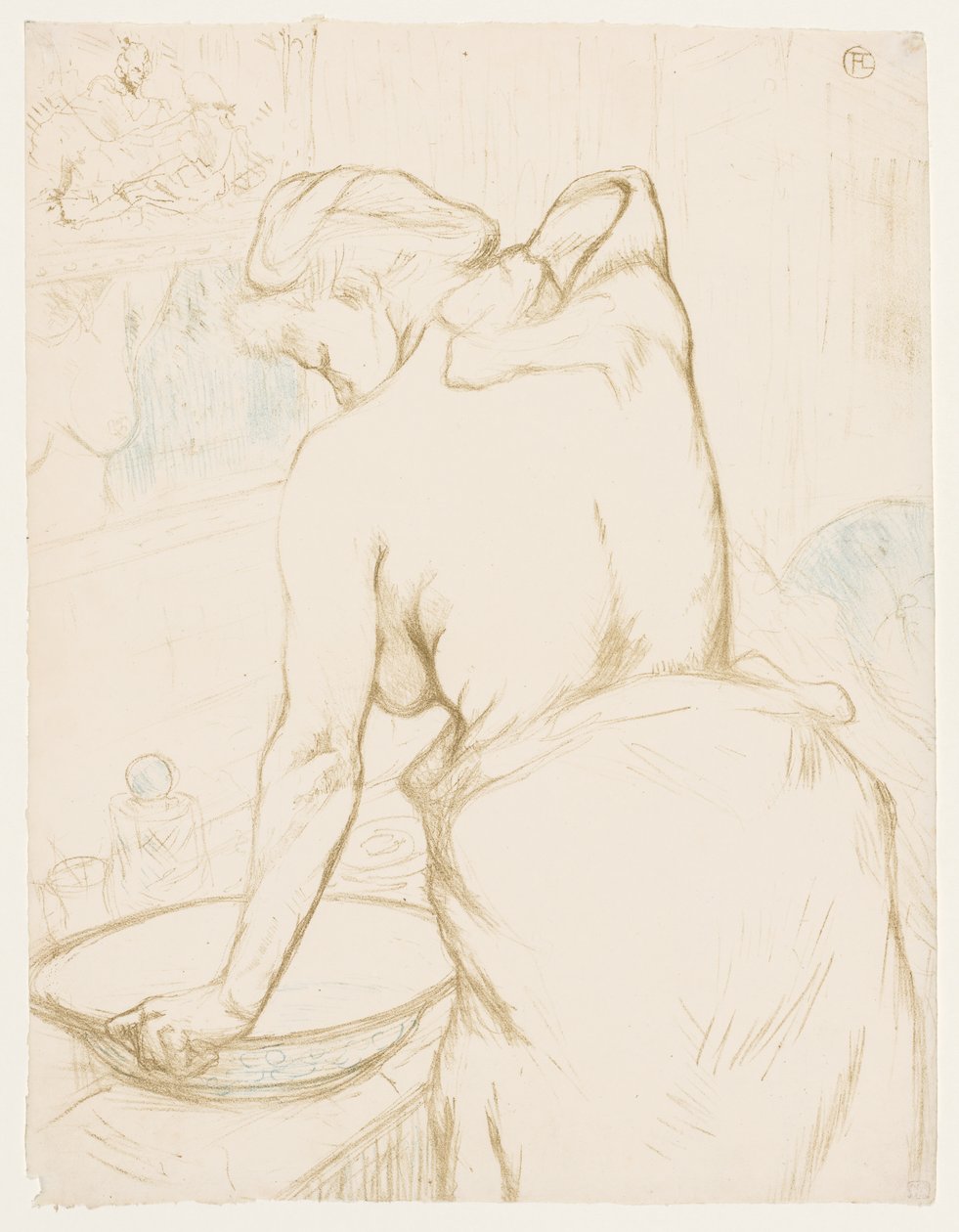 Elles: La toilette da Henri de Toulouse-Lautrec