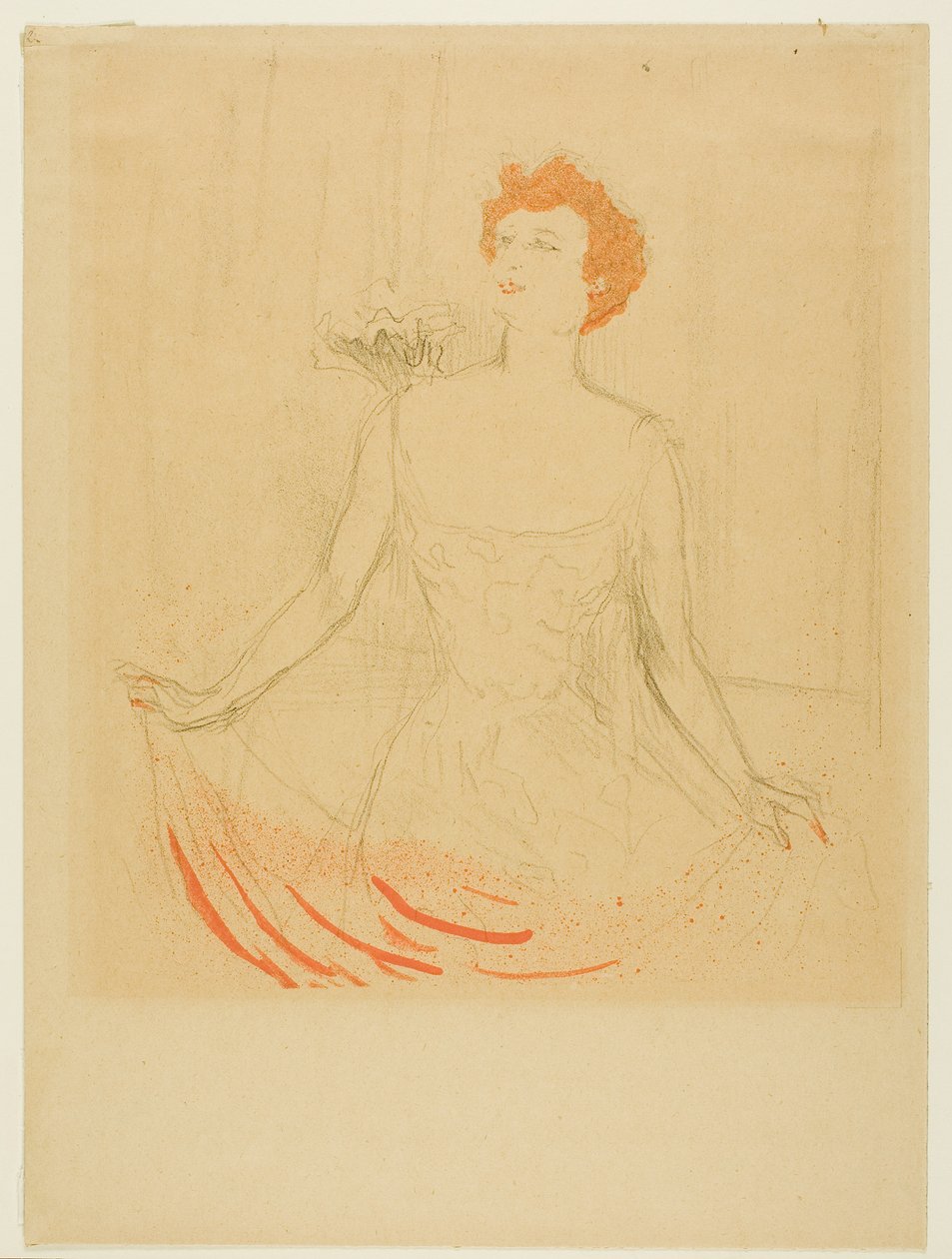 Emma Calvé da Henri de Toulouse-Lautrec