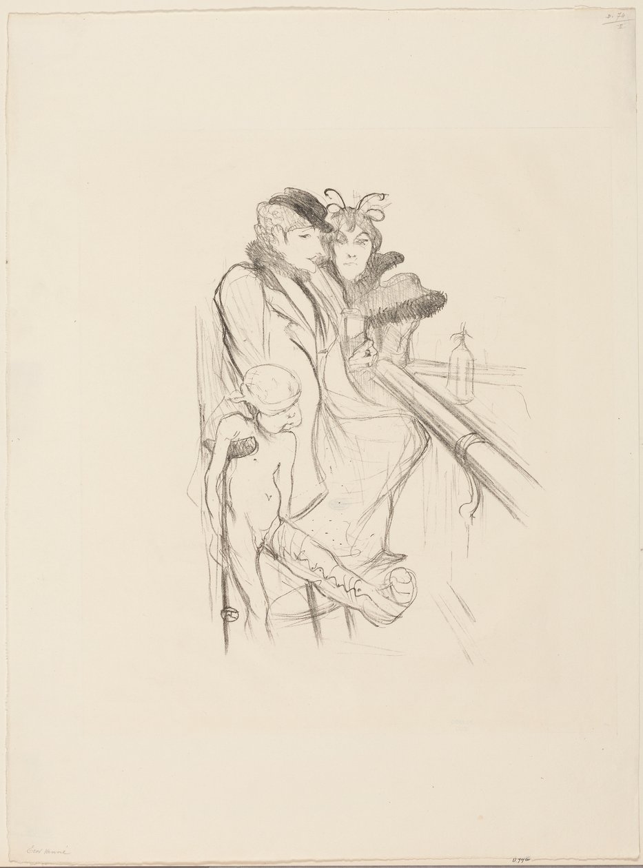Eros bagnato da Henri de Toulouse-Lautrec