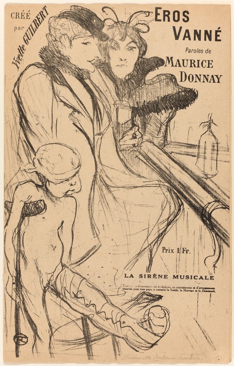 Eros vanné da Henri de Toulouse-Lautrec