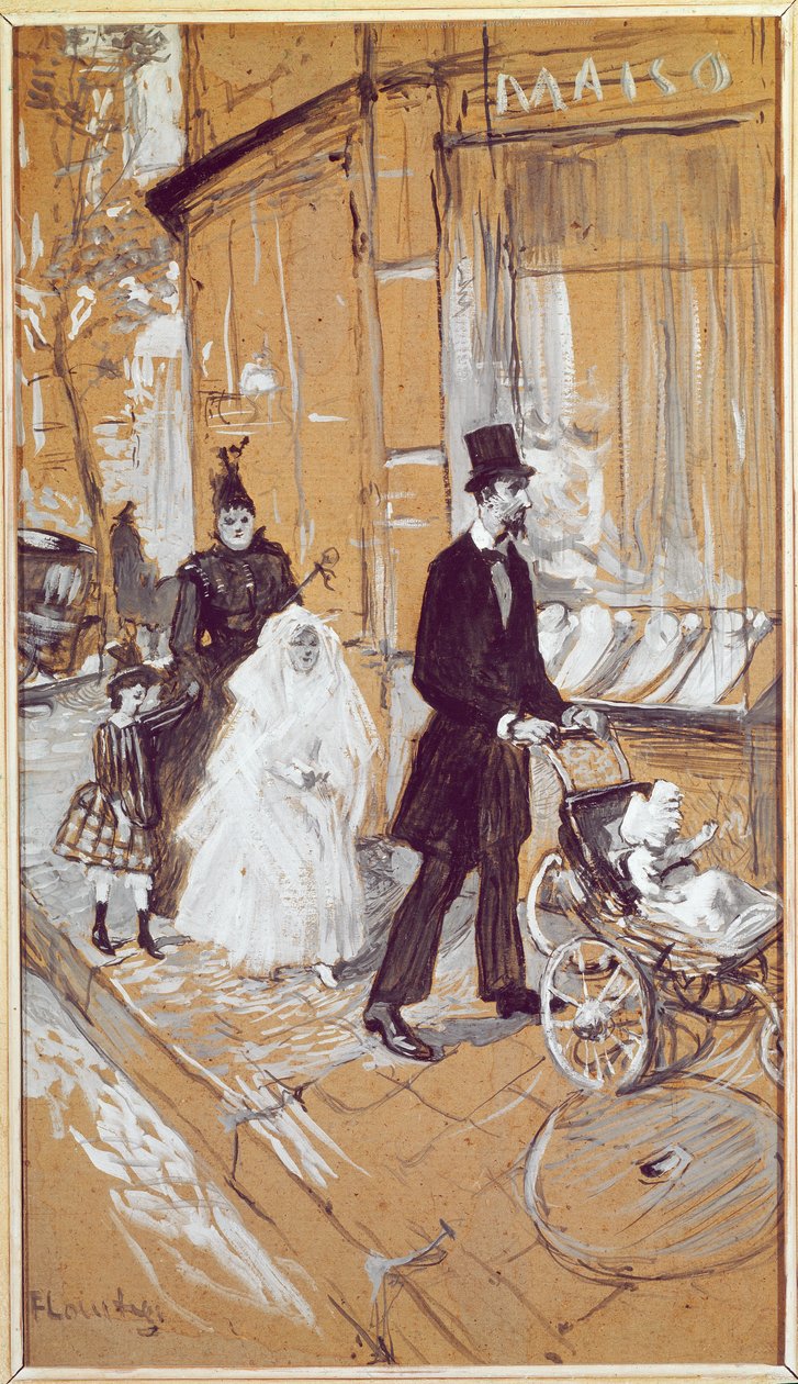 Giorno della Prima Comunione da Henri de Toulouse Lautrec