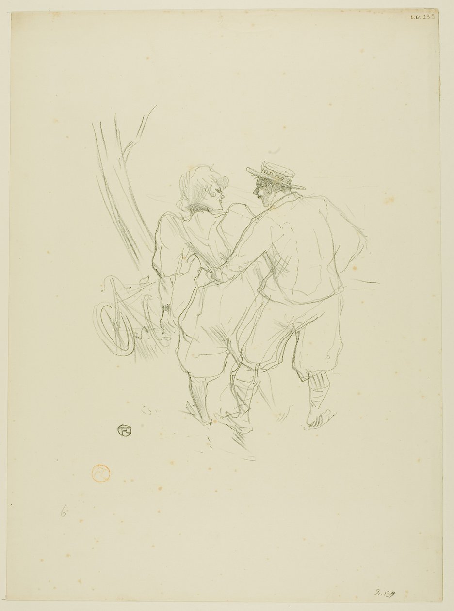 Floréal, da Mélodies de Désiré Dihau da Henri de Toulouse-Lautrec