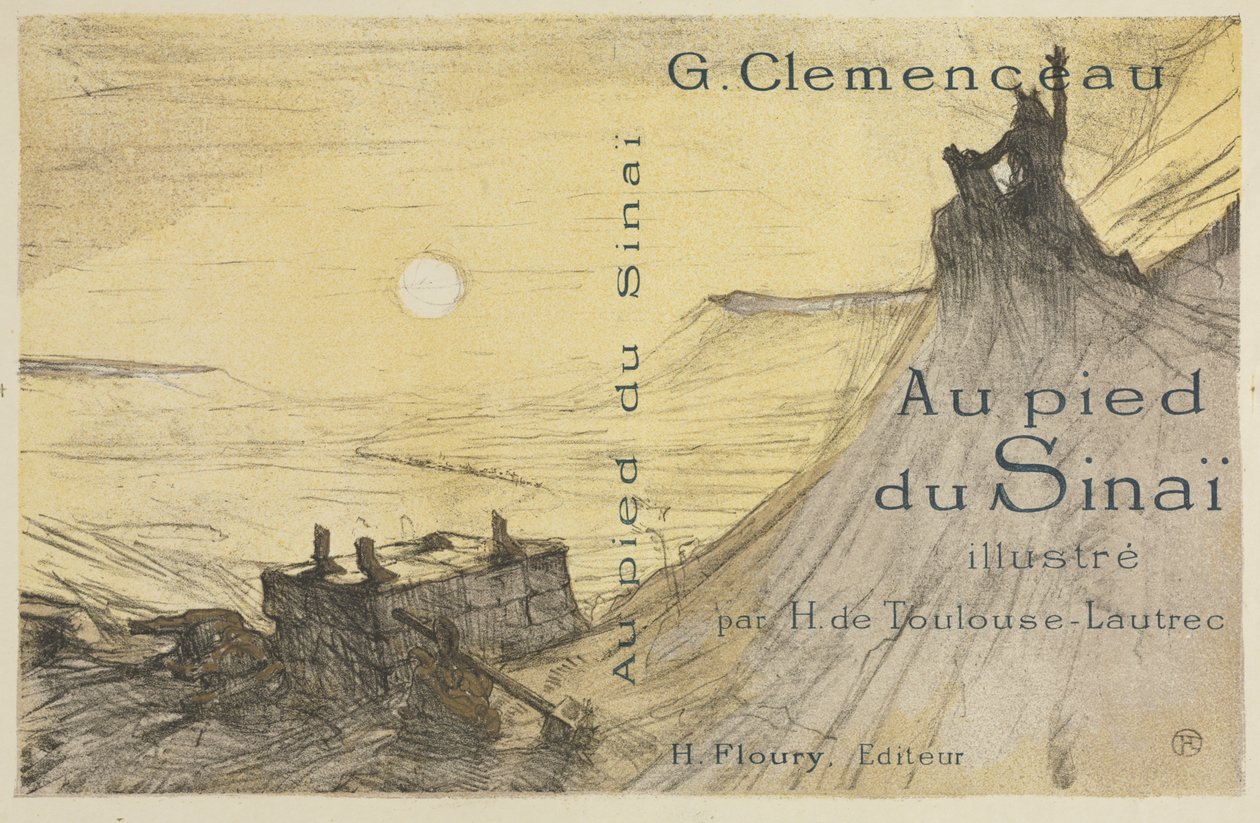 Ai piedi del Sinai: Copertina da Henri de Toulouse-Lautrec