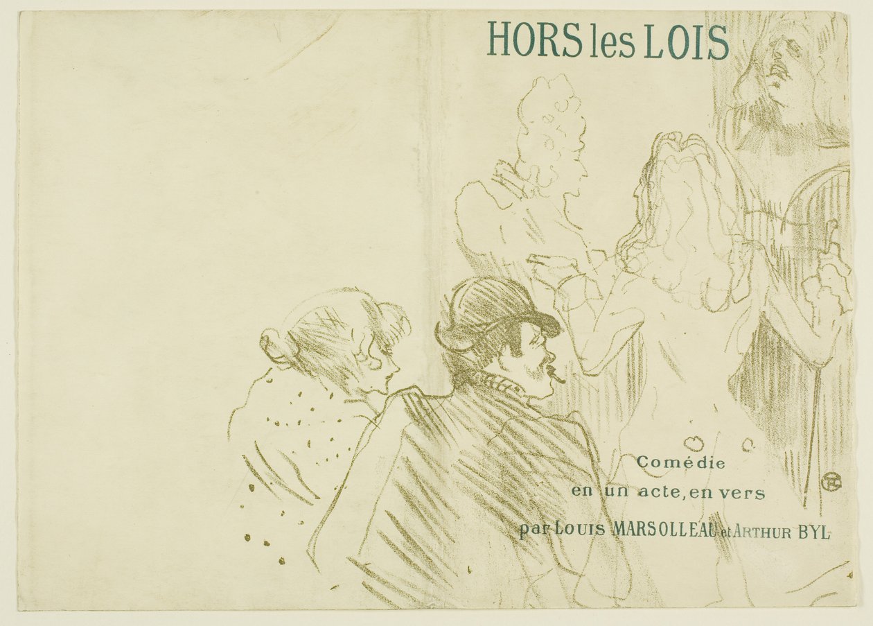 Omaggio a Molière da Henri de Toulouse-Lautrec