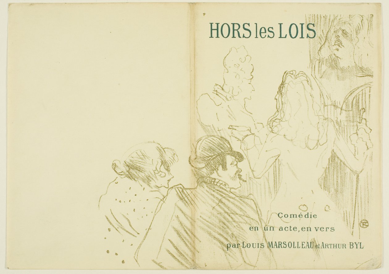 Omaggio a Molière da Henri de Toulouse-Lautrec