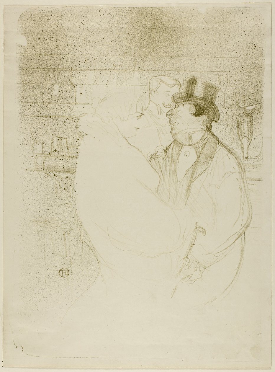 Ida Heath al Bar da Henri de Toulouse-Lautrec