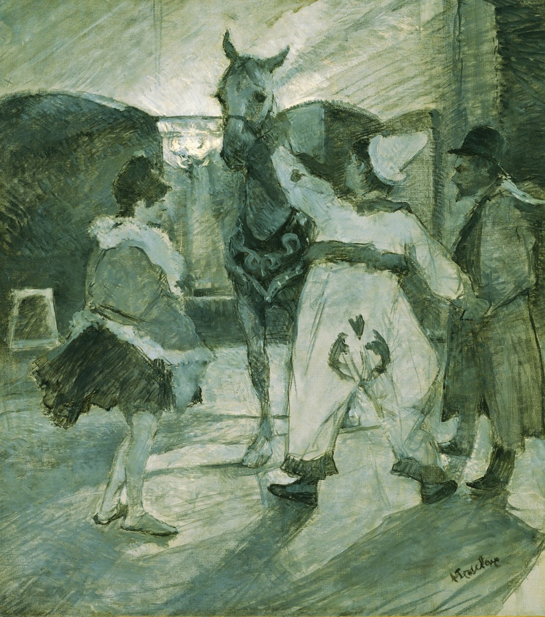 Dietro le Quinte al Circo da Henri de Toulouse-Lautrec