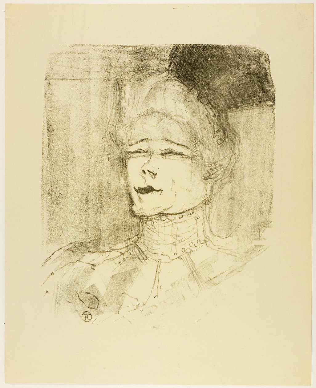 Jeanne Granier, da Tredici Litografie da Henri de Toulouse-Lautrec