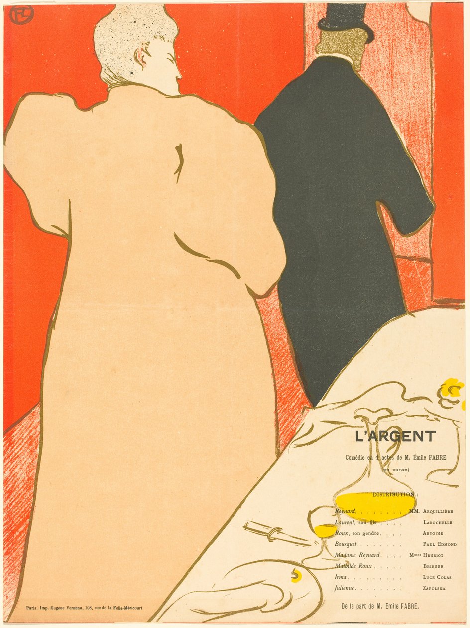 Das Geld da Henri de Toulouse-Lautrec