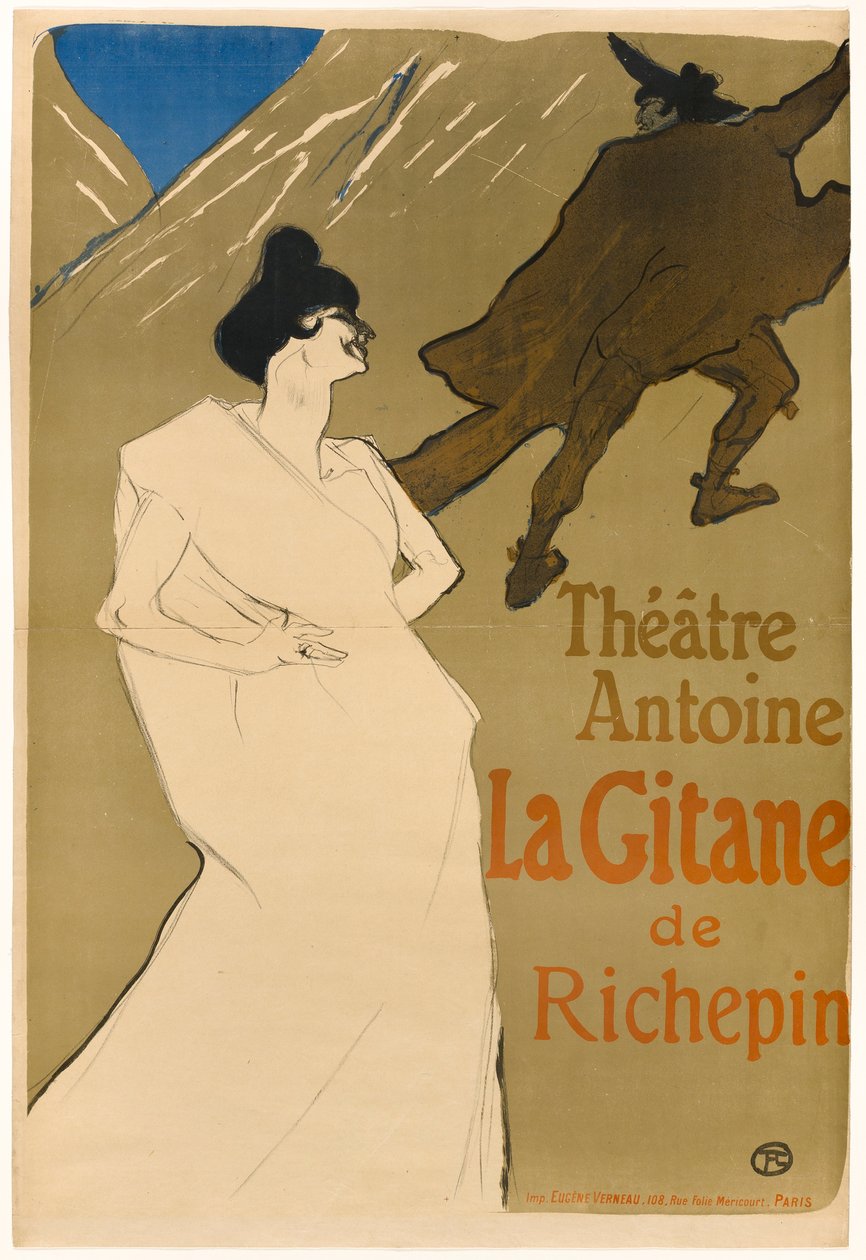 La Gitana da Henri de Toulouse-Lautrec