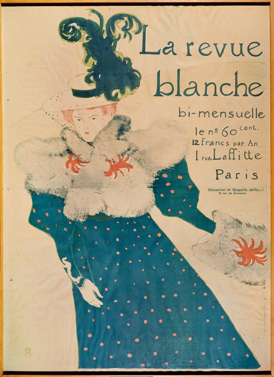 La Revue Blanche da Henri de Toulouse-Lautrec