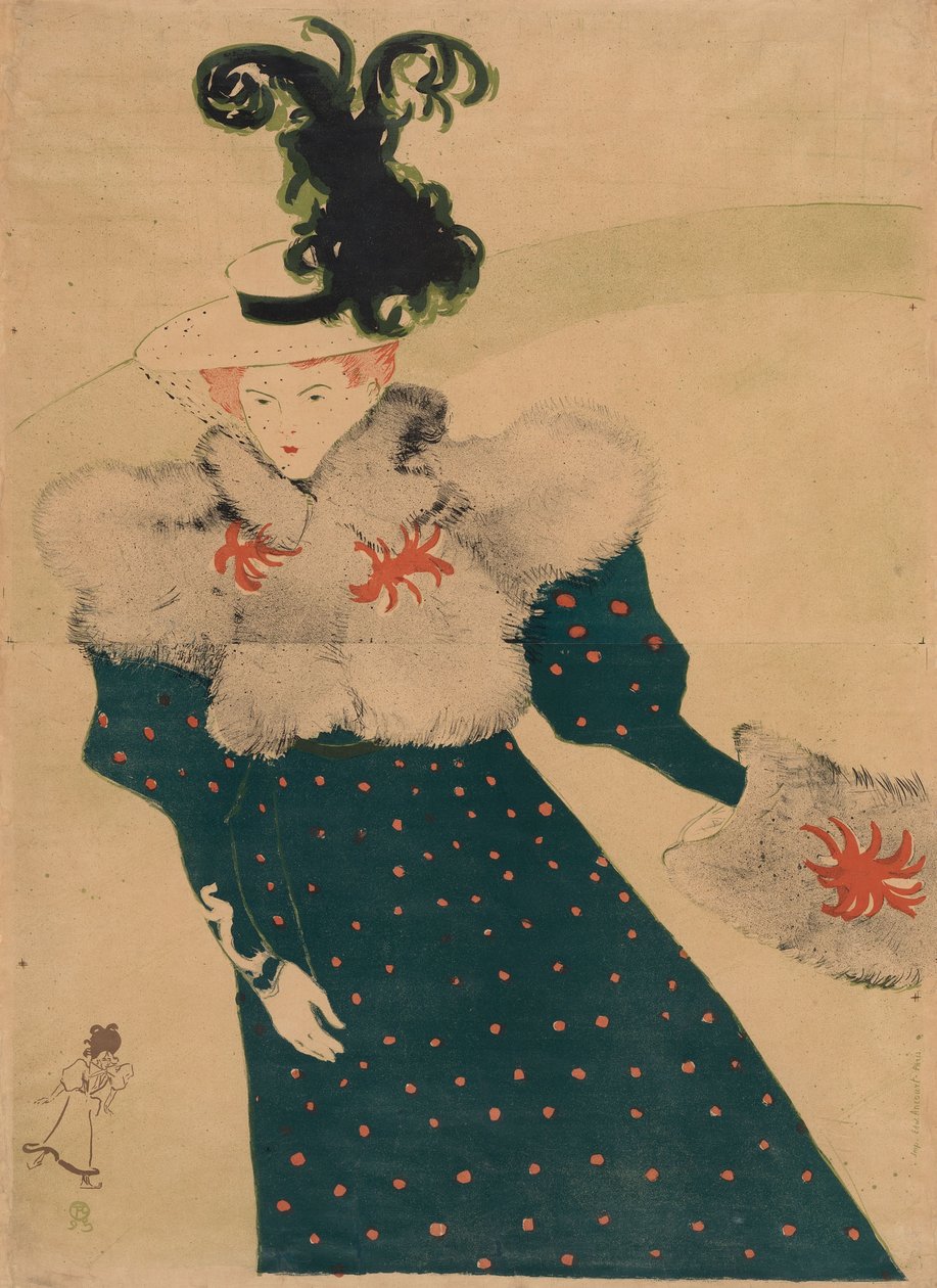 La revue blanche da Henri de Toulouse-Lautrec
