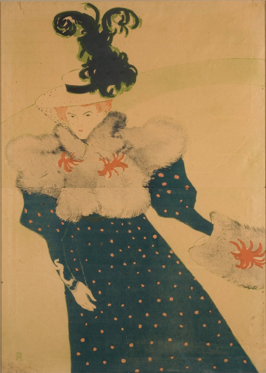 La rivista bianca da Henri de Toulouse-Lautrec