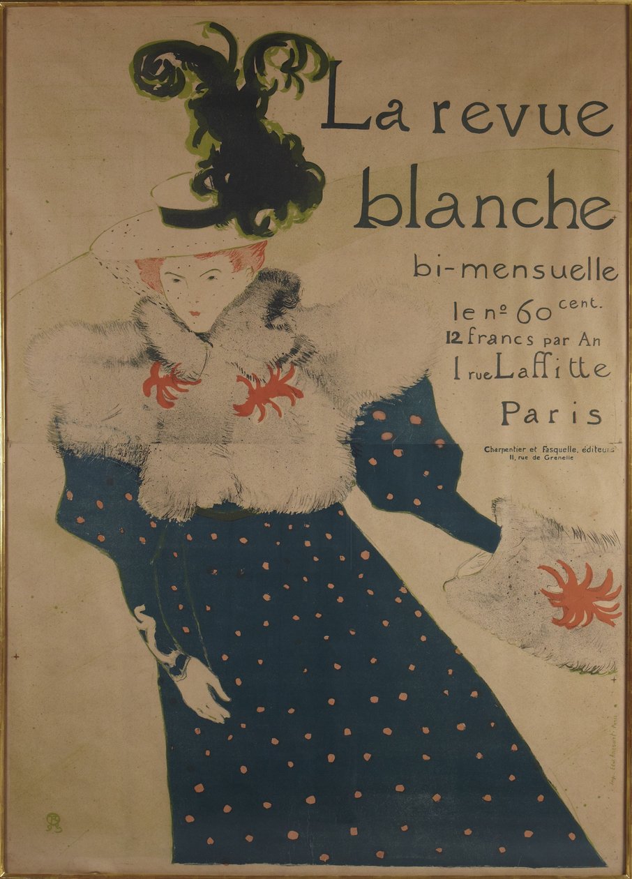 La revue blanche da Henri de Toulouse-Lautrec
