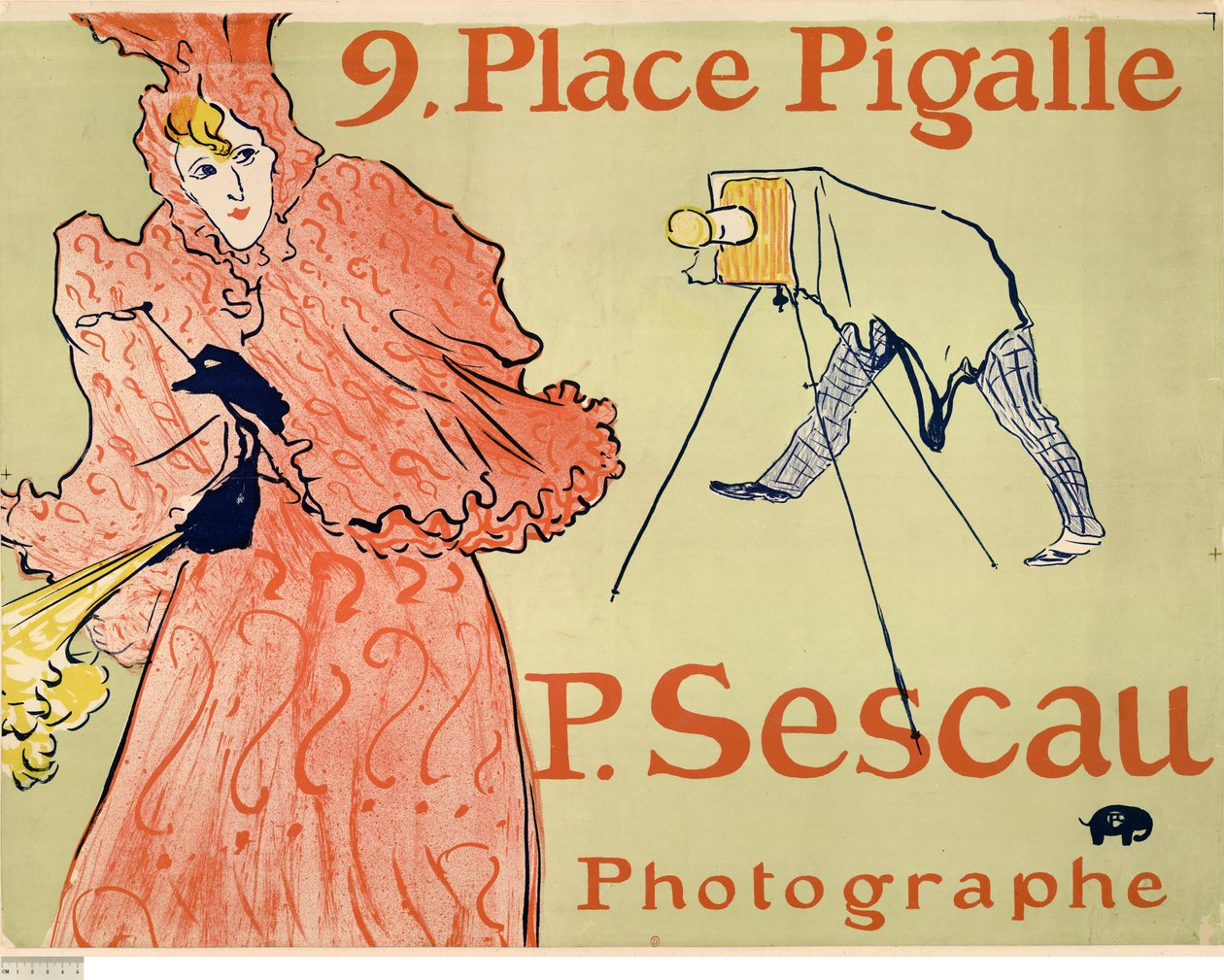 Der Fotograf Sescau da Henri de Toulouse-Lautrec