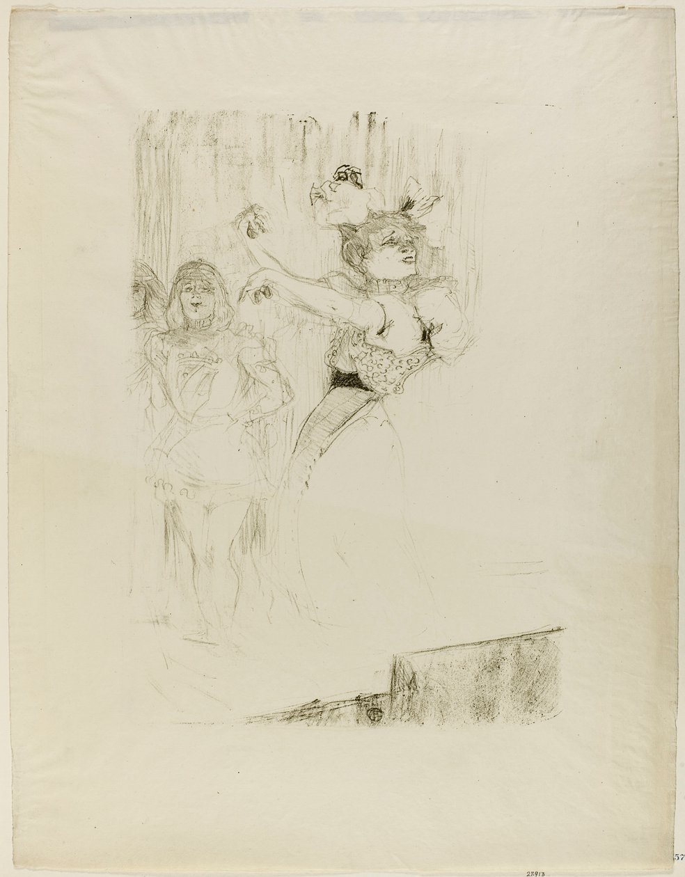 Lender che Balla il Bolero in Chilpéric da Henri de Toulouse-Lautrec