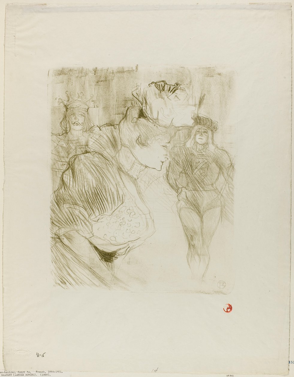 Il Creditore che Si Inchina da Henri de Toulouse-Lautrec