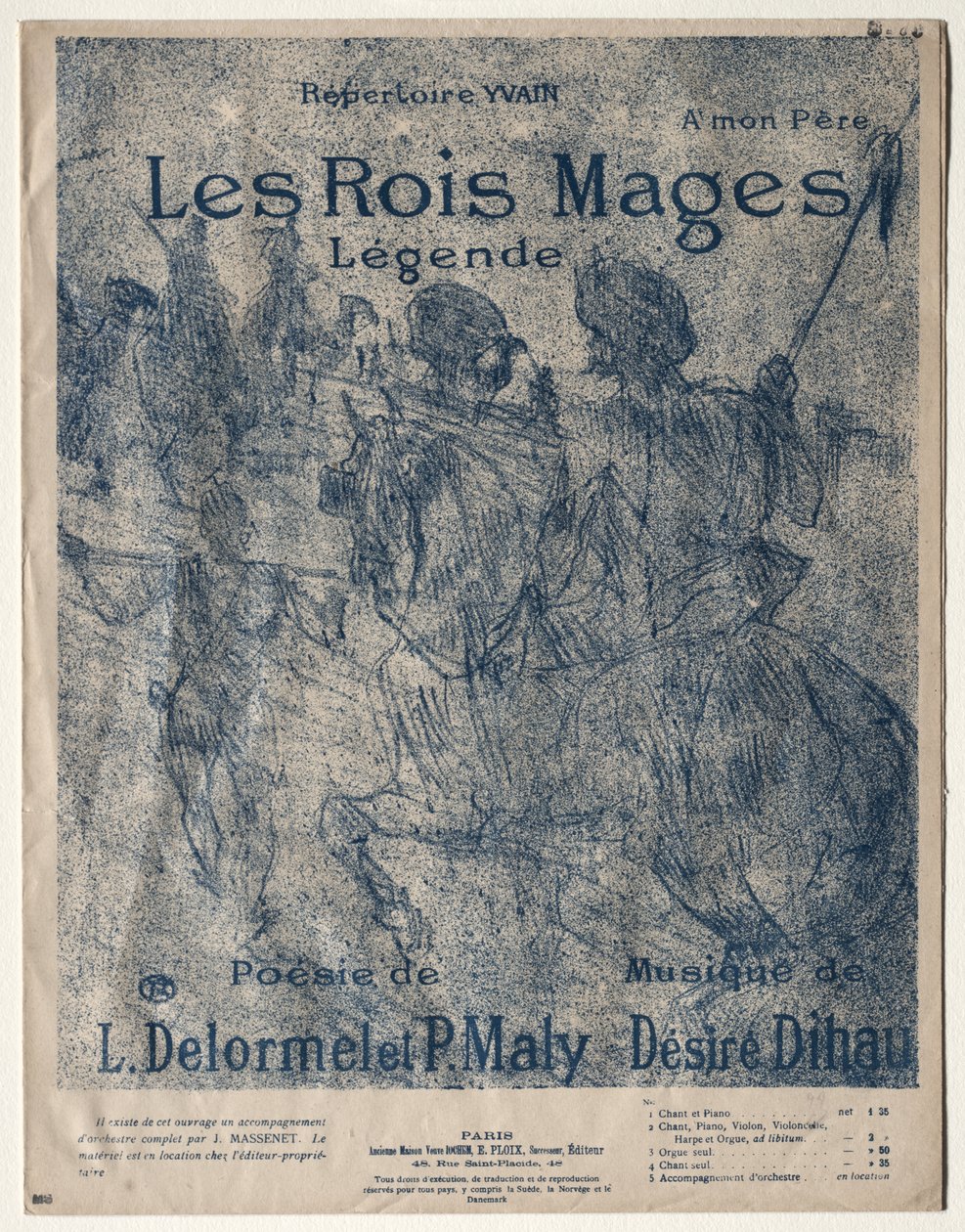 I Re Magi da Henri de Toulouse-Lautrec