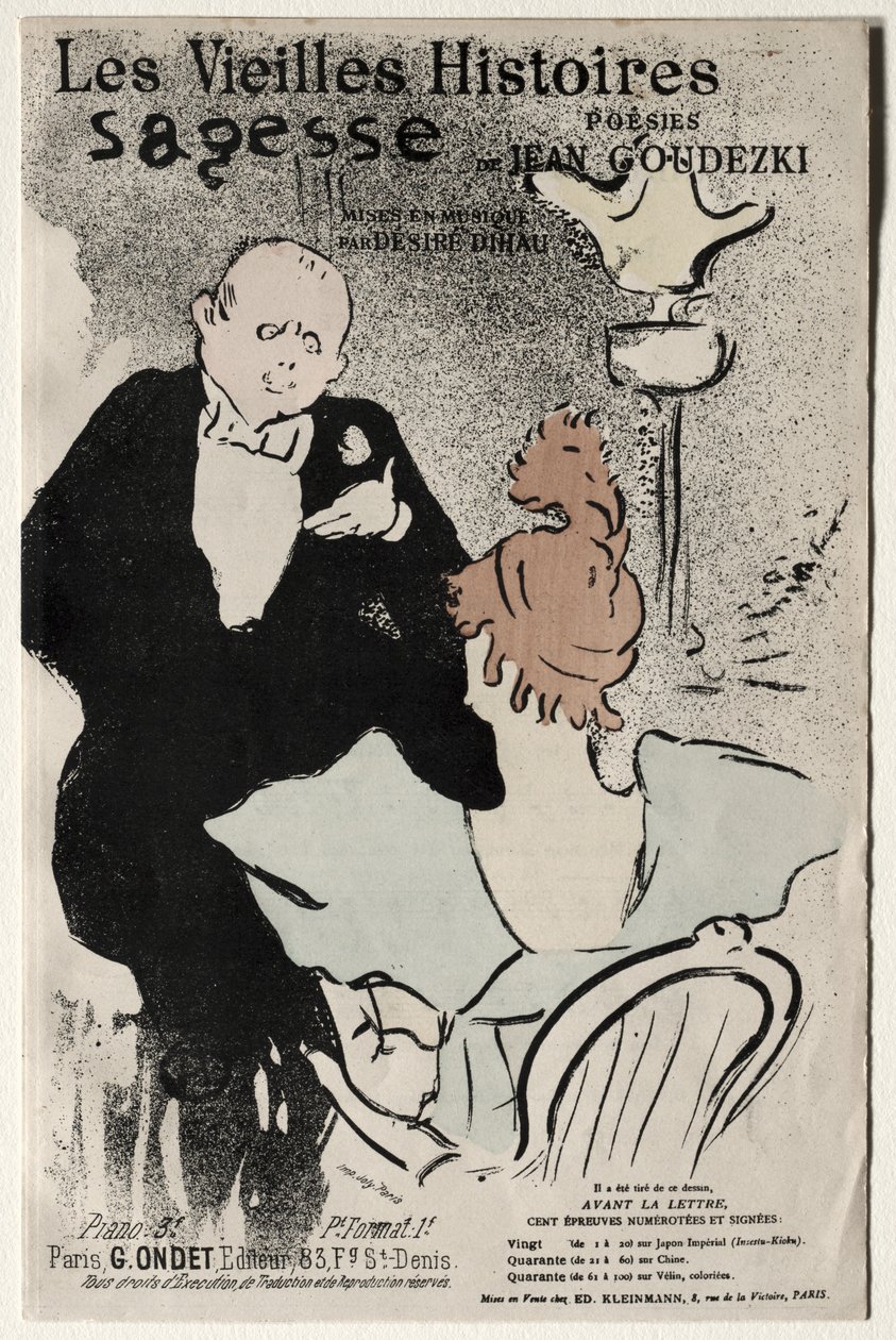 Le vecchie storie: Saggezza da Henri de Toulouse-Lautrec