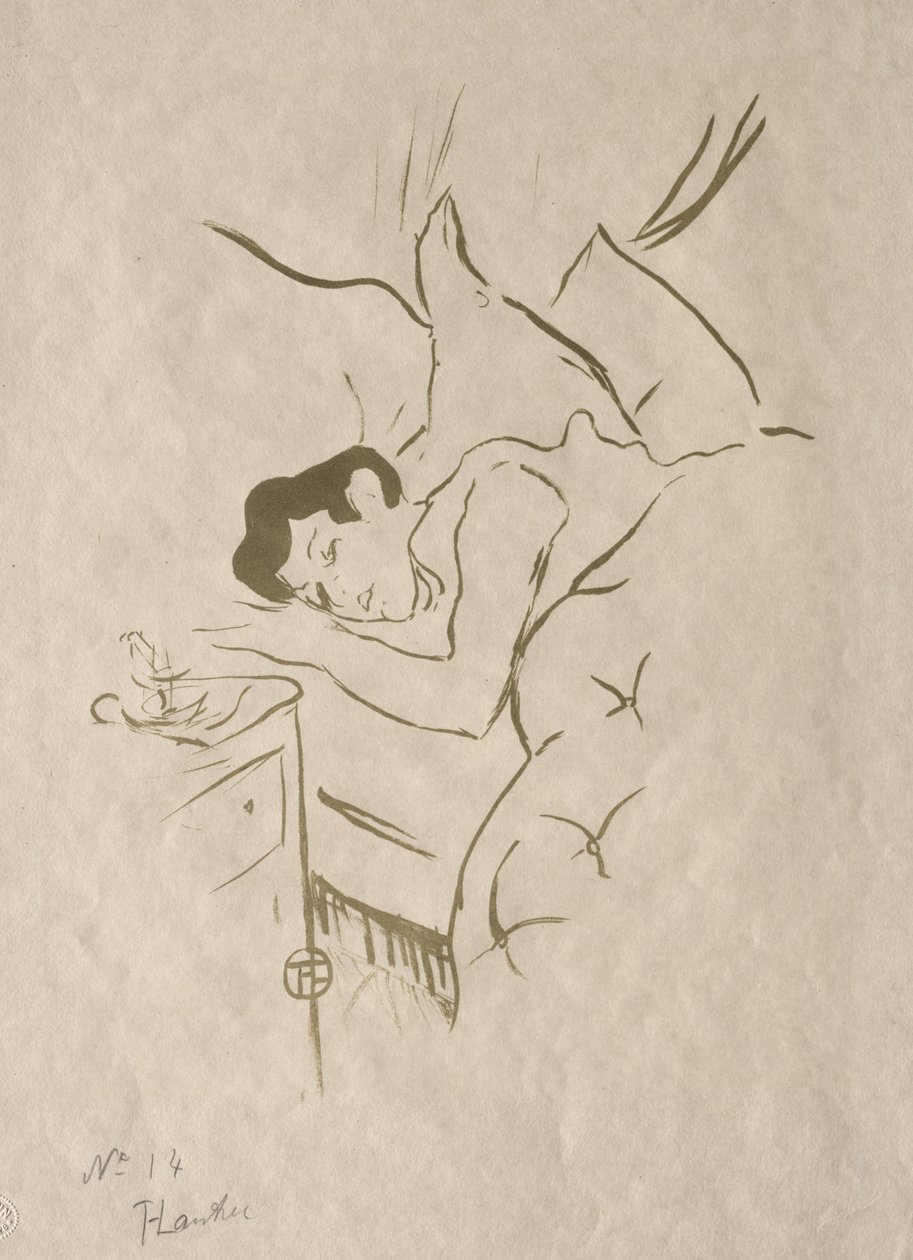 Le vecchie storie: Ta Bouche da Henri de Toulouse-Lautrec