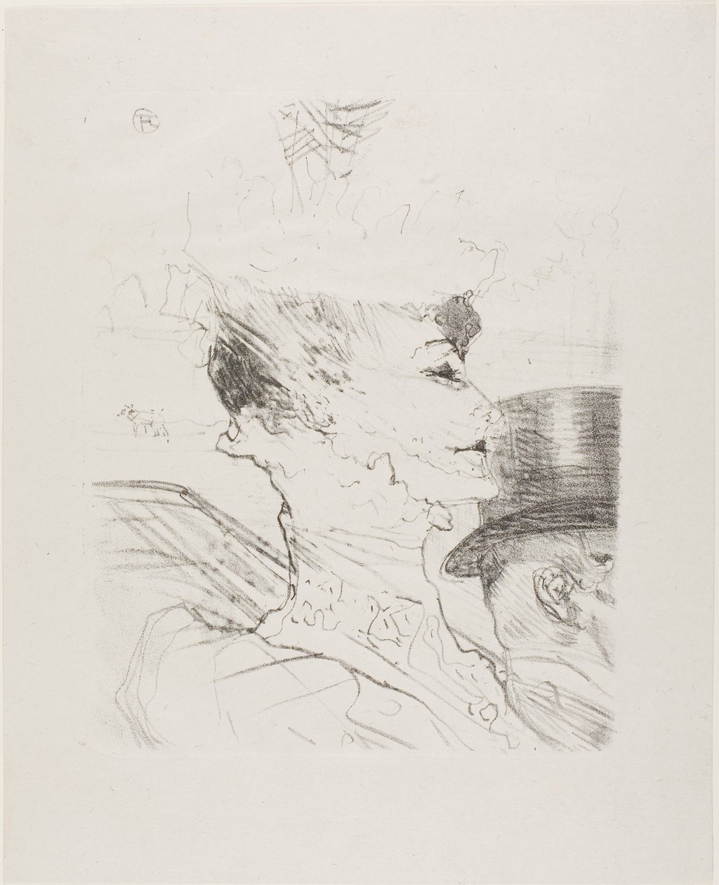 Louise Balthy, da Treize Lithographies da Henri de Toulouse-Lautrec