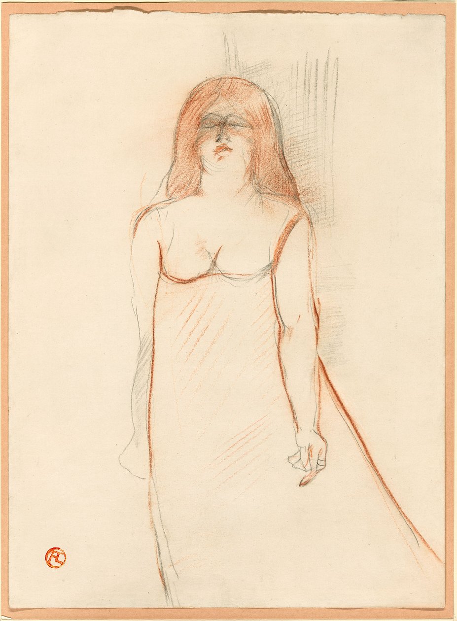 Mademoiselle Cocyte da Henri de Toulouse-Lautrec