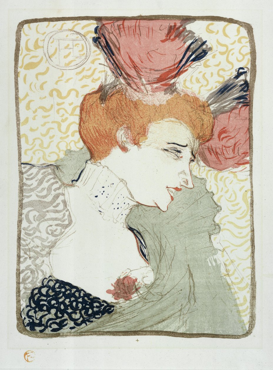 Busto di Marcelle Lender da Henri de Toulouse-Lautrec