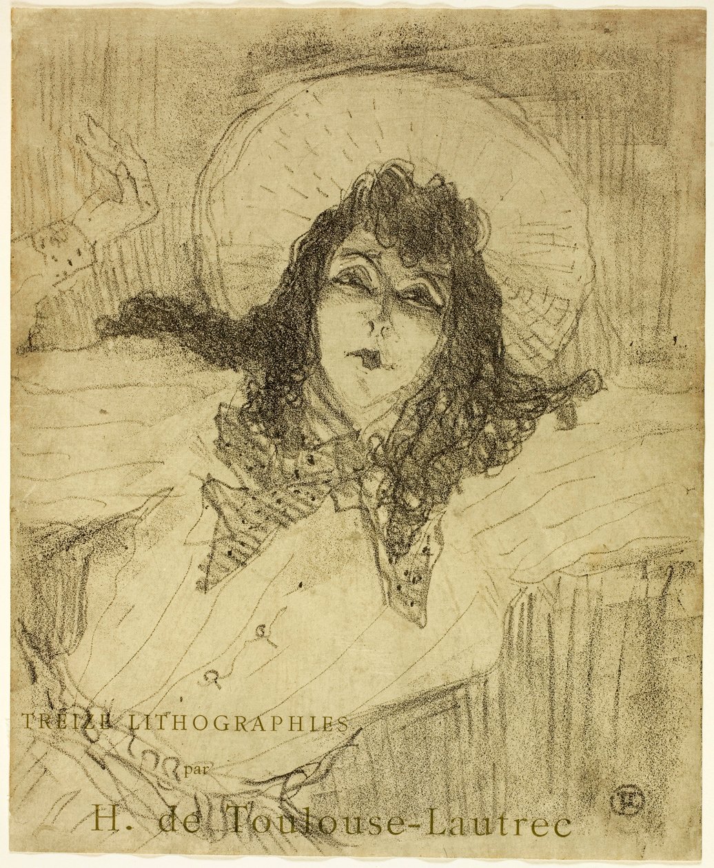 May Belfort, da Treize Lithographies da Henri de Toulouse-Lautrec