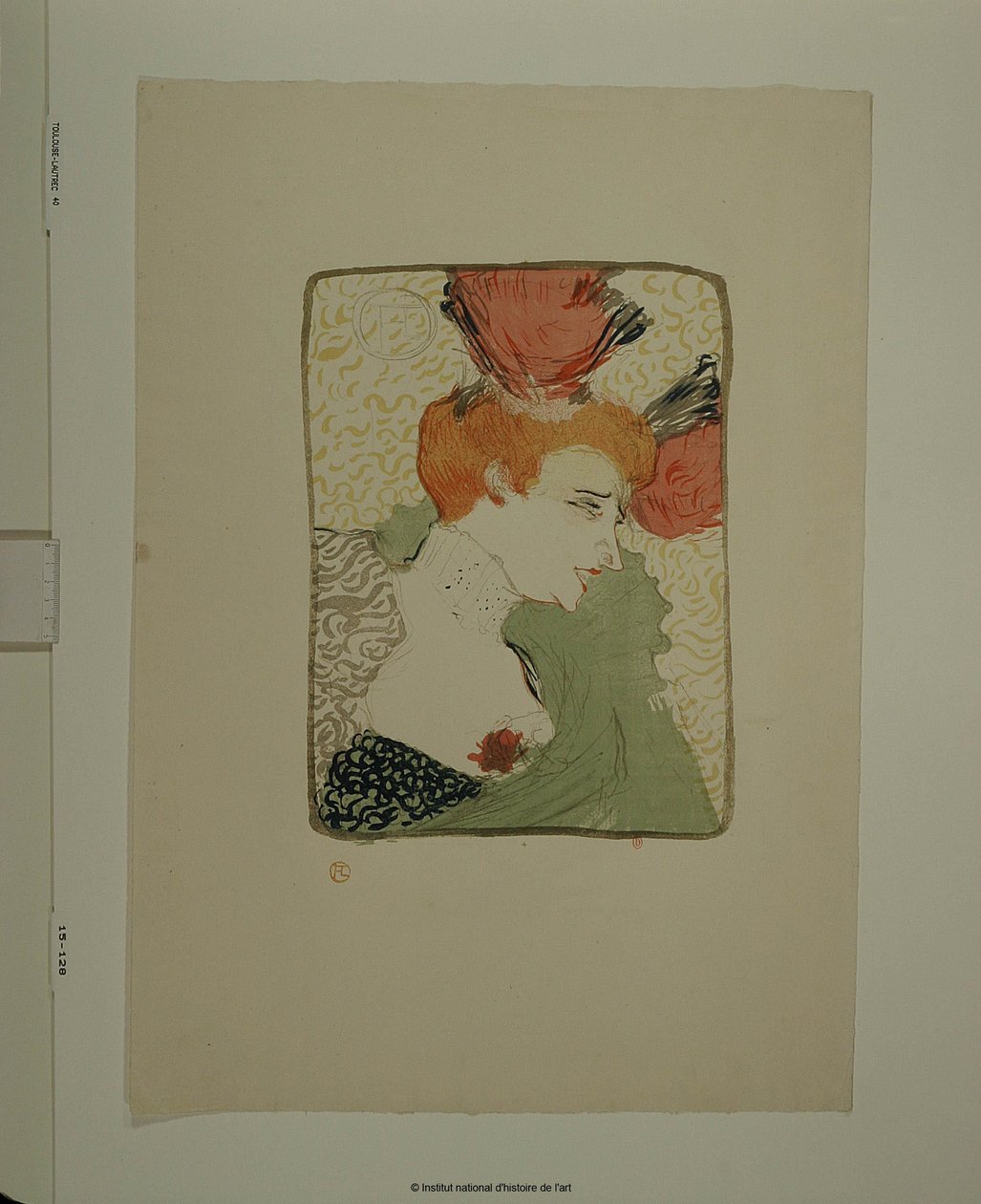 Melle Lender: un busto da Henri de Toulouse-Lautrec