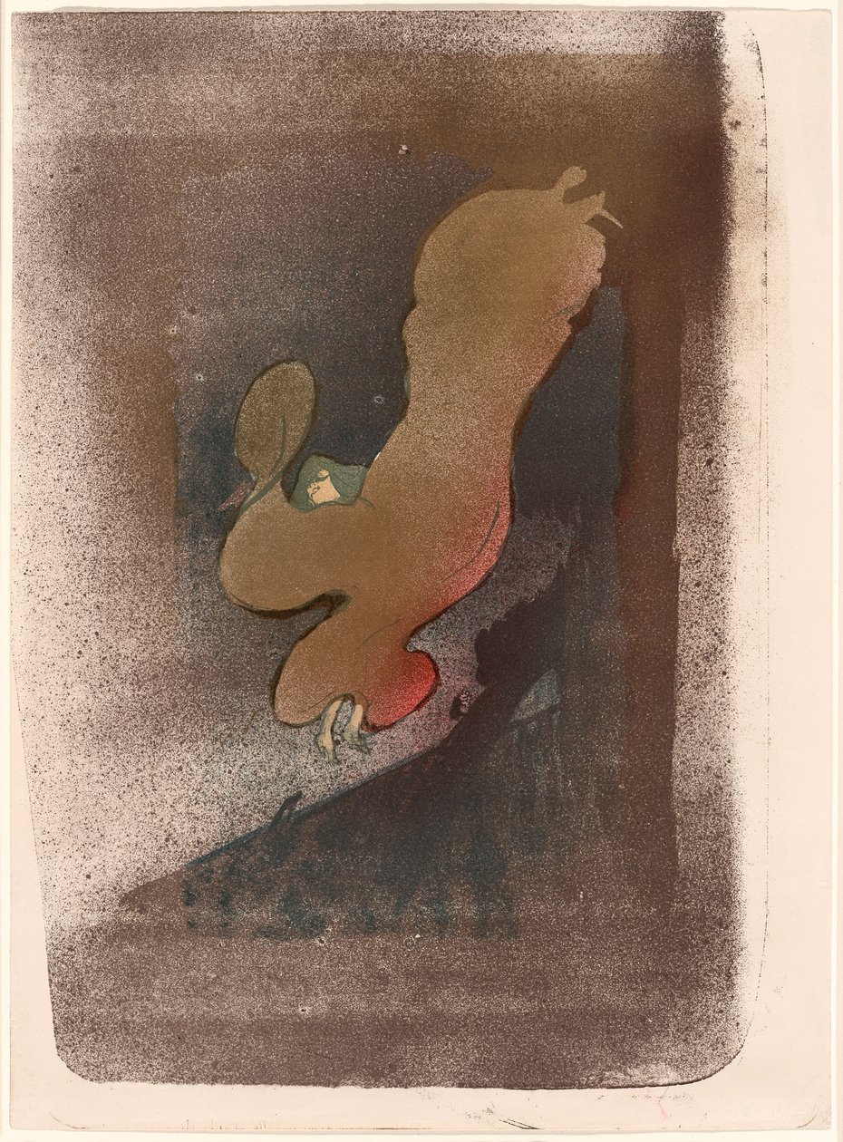 Miss Loïe Fuller da Henri de Toulouse-Lautrec